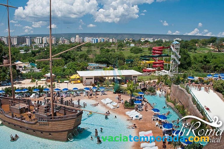 Piazza diRoma - Você tem acesso GRATUITO Park aquático diRom