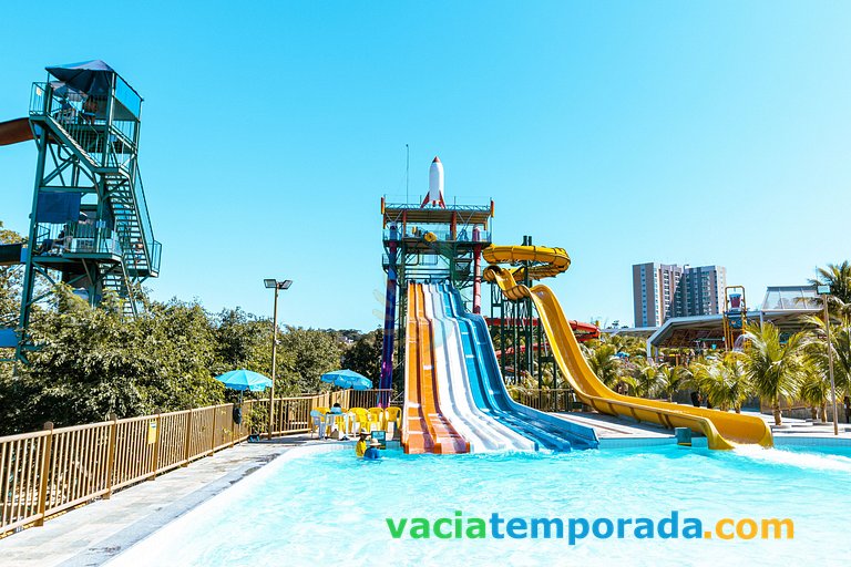 Piazza diRoma - Acesso GRATUITO ao Park Aquático diRoma Acqu