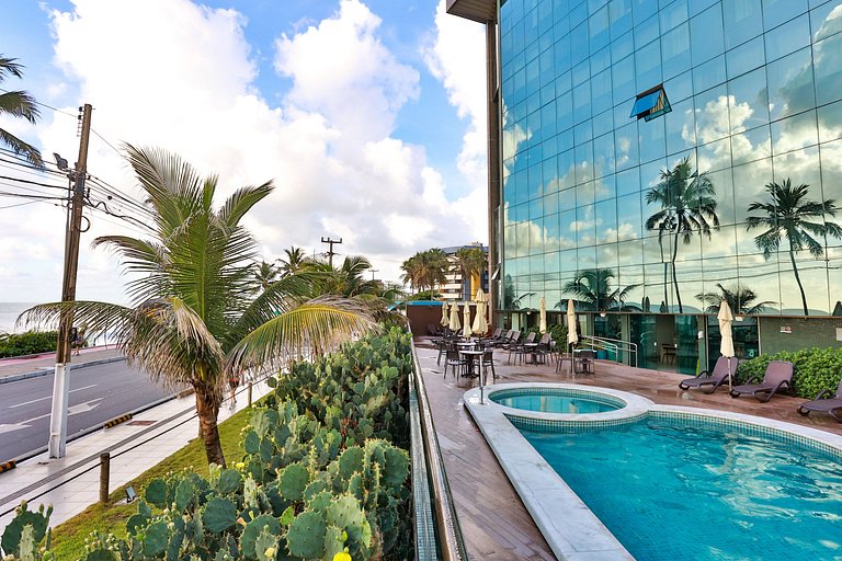 Ritz Suítes Maceió, Flat Beira-Mar para Temporada