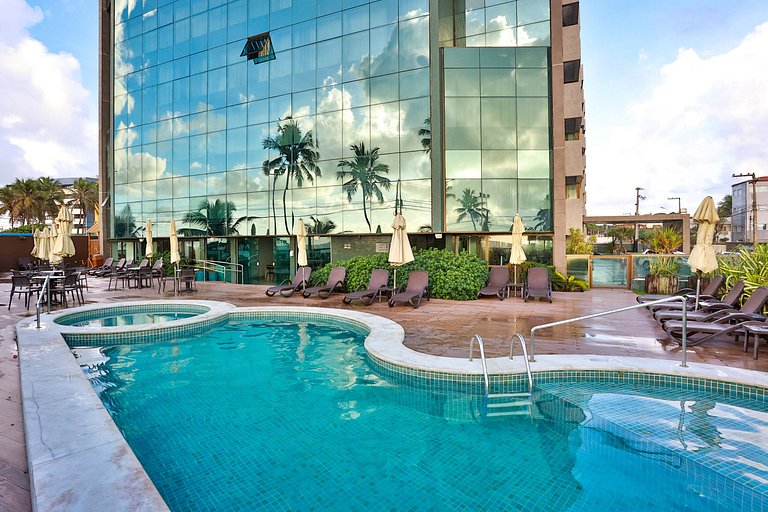 Ritz Suítes Maceió, Flat Beira-Mar para Temporada
