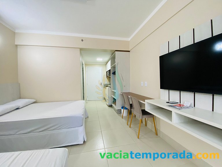 Spazzio diRoma Apto220 Vista para Piscina e acesso park diro