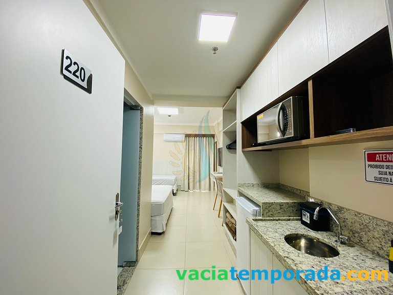 Spazzio diRoma Apto220 Vista para Piscina e acesso park diro