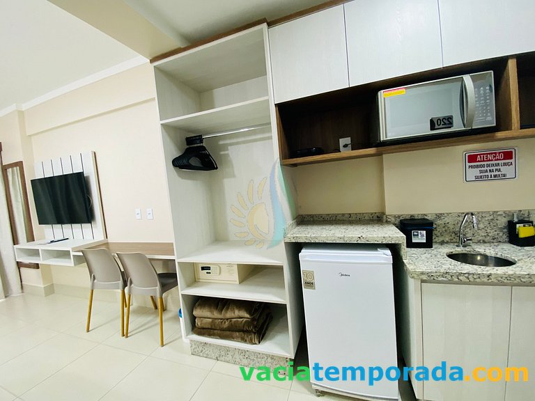Spazzio diRoma Apto220 Vista para Piscina e acesso park diro