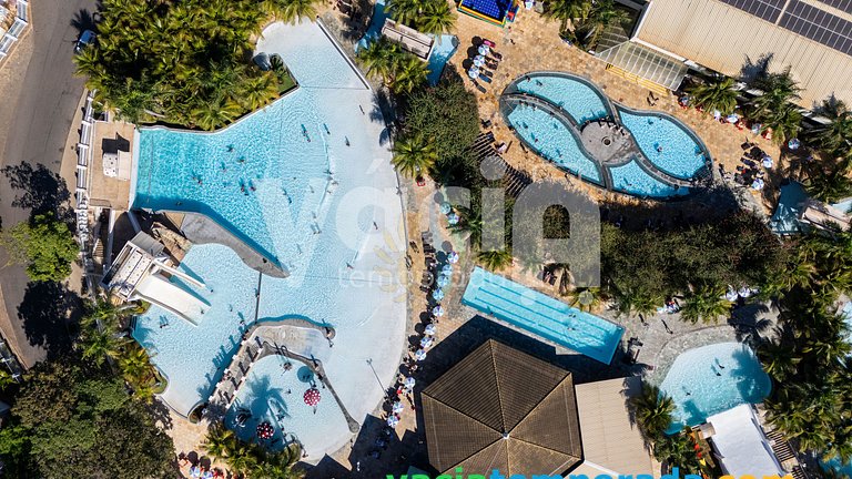 Lacqua diRoma V Apto.82 - Com Parque E/Piscina 24h