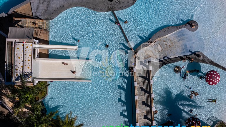 Lacqua diRoma V Apto.82 - Com Parque E/Piscina 24h