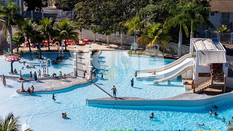 Lacqua diRoma V Apto.82 - Com Parque E/Piscina 24h