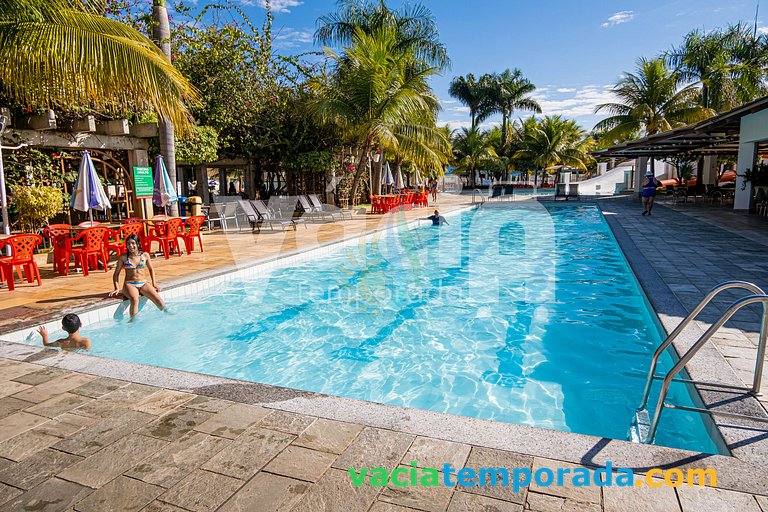 Lacqua diRoma V Apto.82 - Com Parque E/Piscina 24h