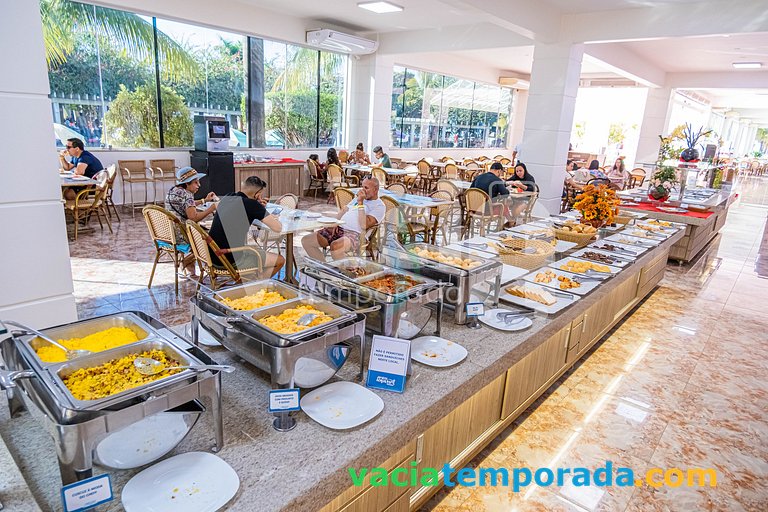 Lacqua diRoma V Apto.82 - Com Parque E/Piscina 24h