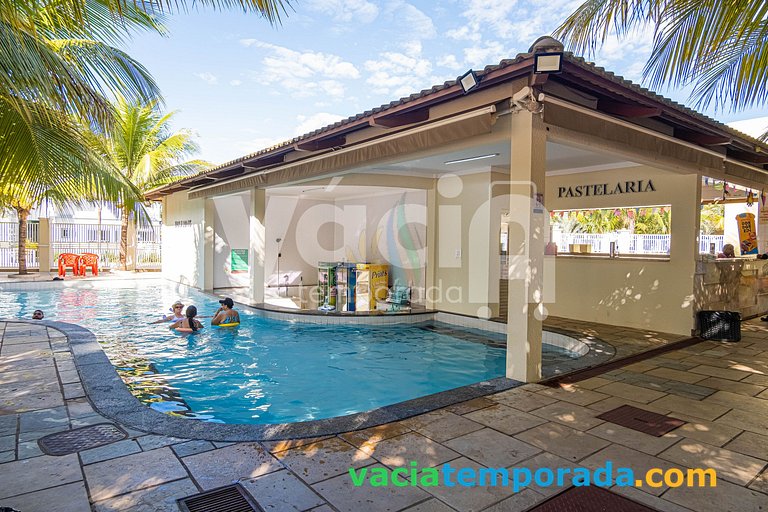 Lacqua diRoma V Apto.82 - Com Parque E/Piscina 24h