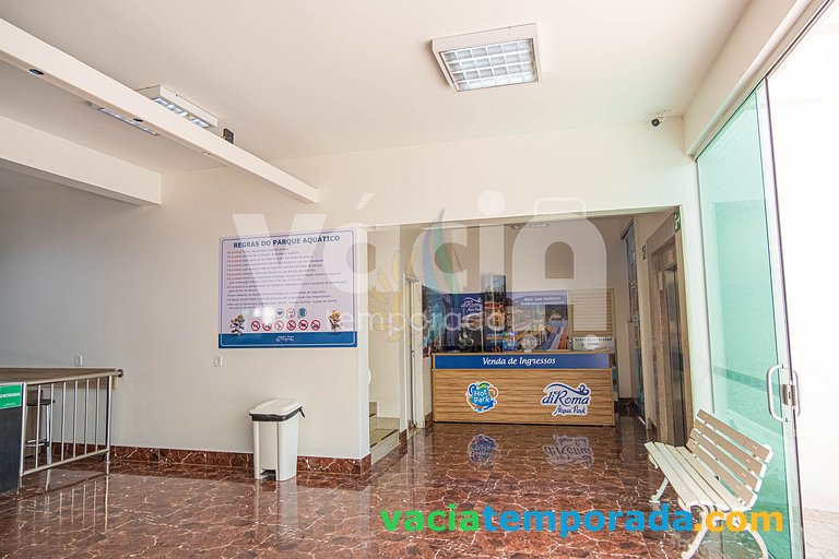Lacqua diRoma V-Apto.279 C/Acesso a Piscina24horas