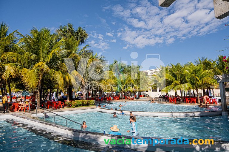 Lacqua diRoma V Apto.82 - Com Parque E/Piscina 24h