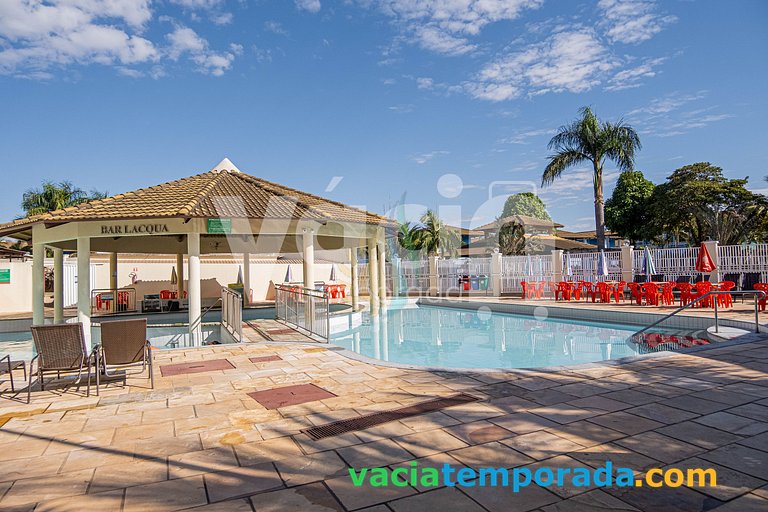 Lacqua diRoma V-Apto.279 C/Acesso a Piscina24horas