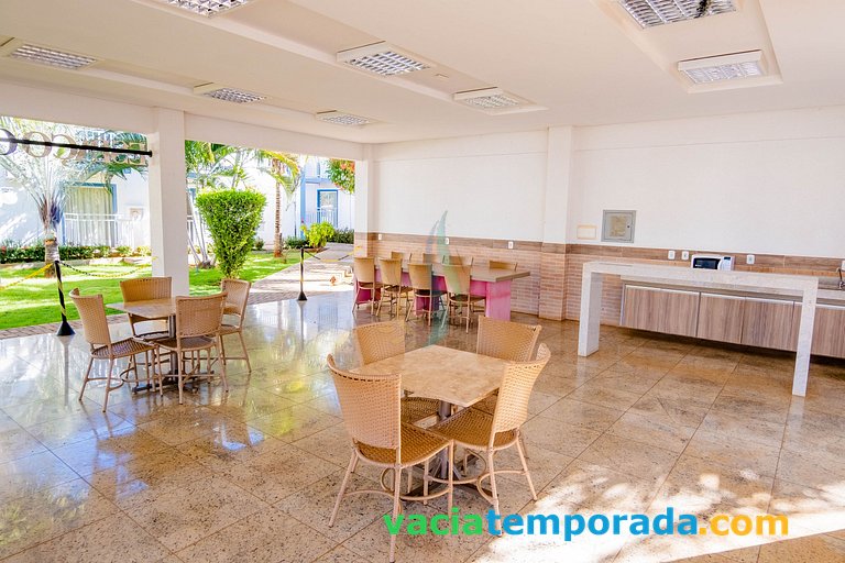Lacqua diRoma V Apto.82 - Com Parque E/Piscina 24h