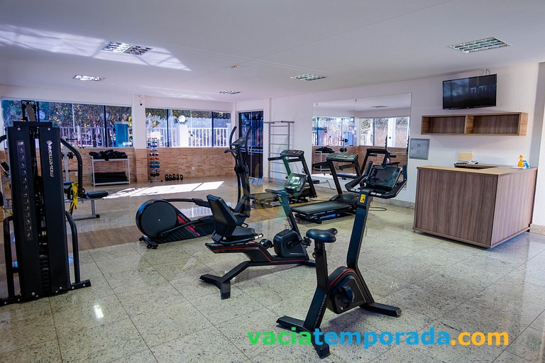 Lacqua diRoma V Apto.82 - Com Parque E/Piscina 24h