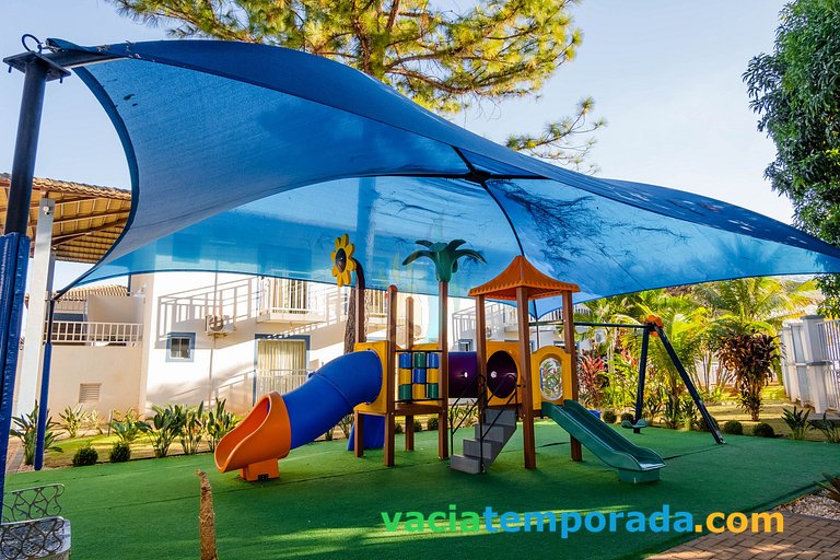Lacqua diRoma V Apto.82 - Com Parque E/Piscina 24h