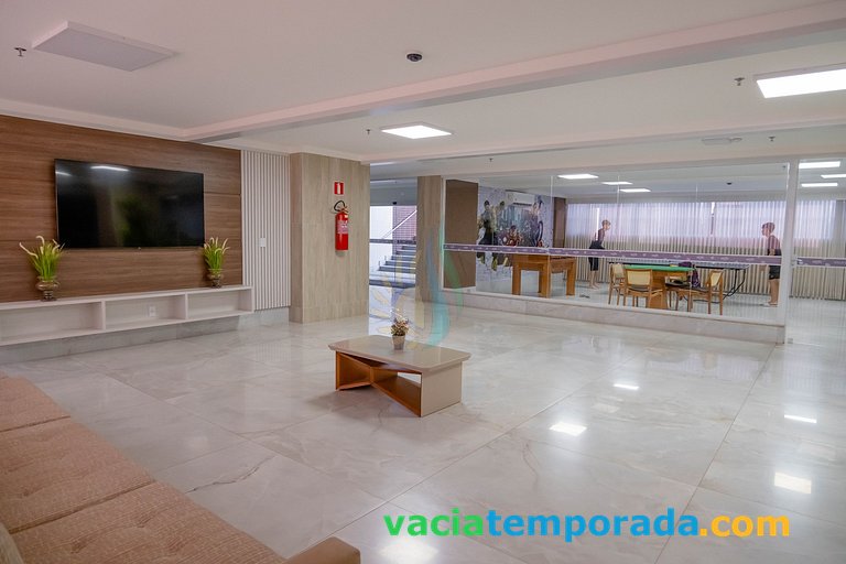 Spazzio diRoma Apto 424 c Varanda e Acesso Acqua Park
