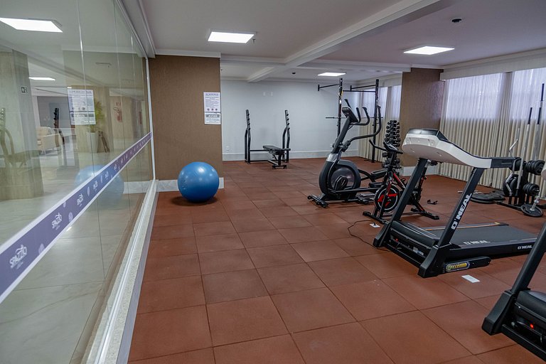 Spazzio diRoma Apto 424 c varanda e acesso ao Acqua Park