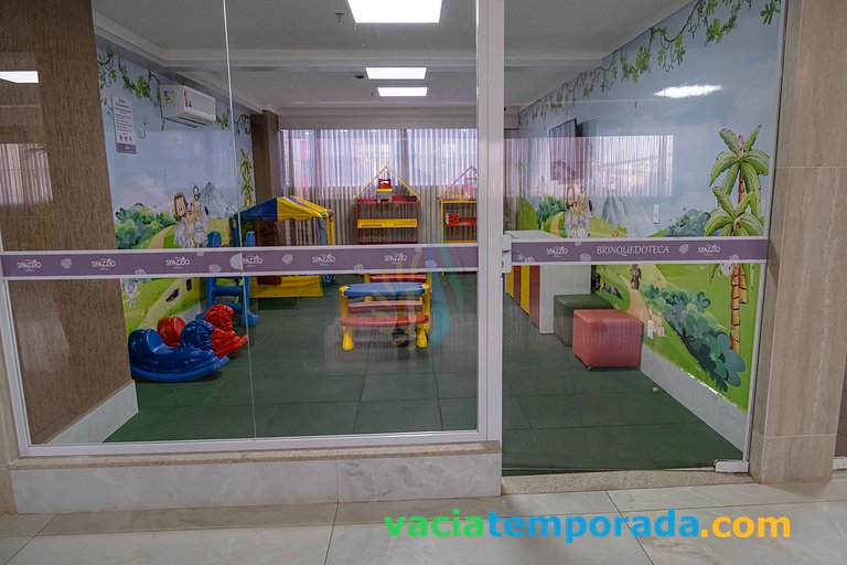 Spazzio diRoma Apto 424 c Varanda e Acesso Acqua Park