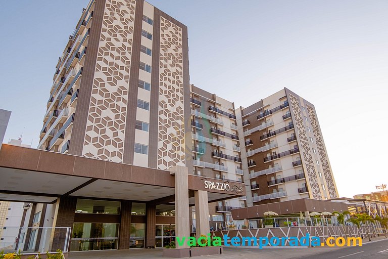 Spazzio diRoma Apto 424 c Varanda e Acesso Acqua Park