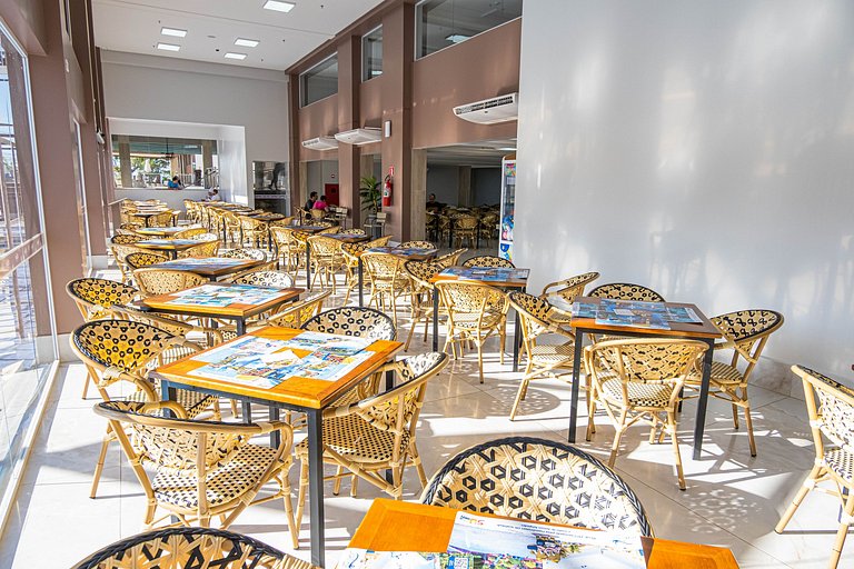 Spazzio diRoma Apto 424 c varanda e acesso ao Acqua Park