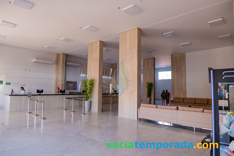 Spazzio diRoma Apto 424 c Varanda e Acesso Acqua Park