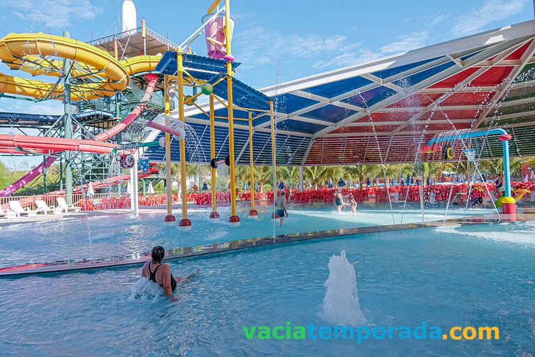Spazzio diRoma Apto 424 c Varanda e Acesso Acqua Park