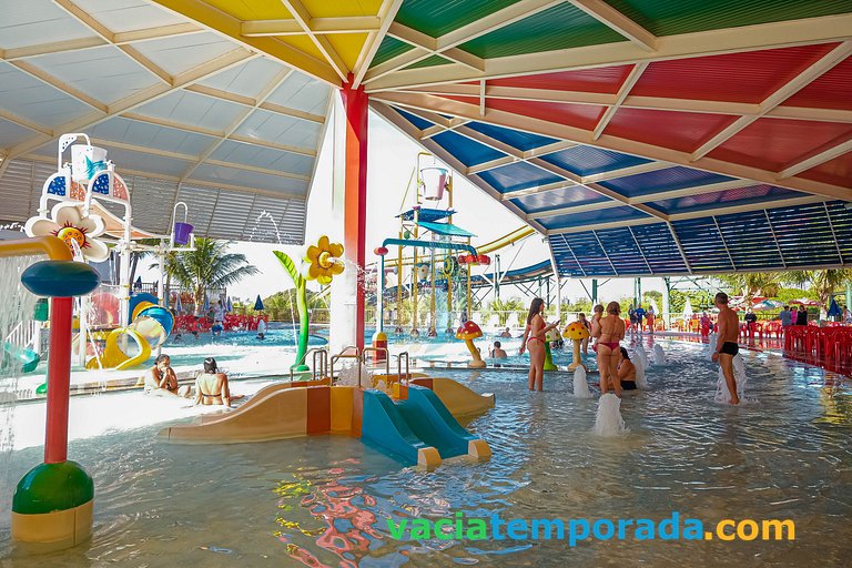 Spazzio diRoma Apto 424 c Varanda e Acesso Acqua Park