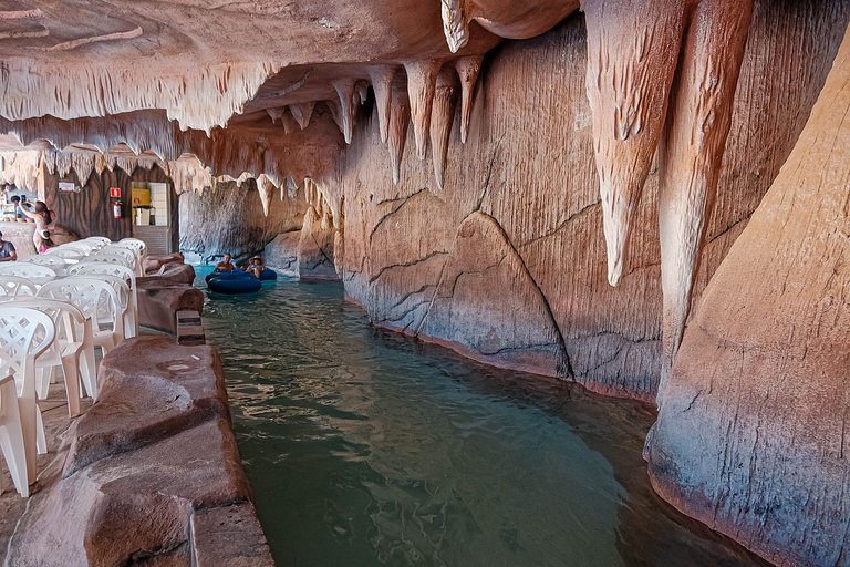Spazzio diRoma Apto 424 c varanda e acesso ao Acqua Park