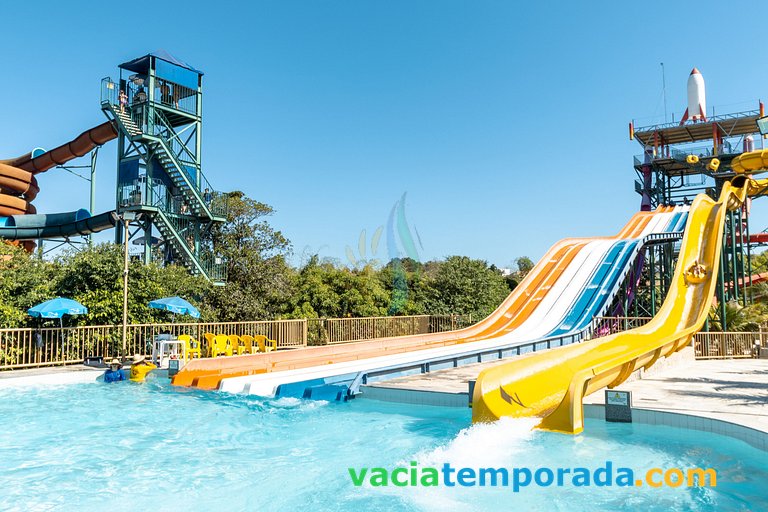 Spazzio diRoma Apto 424 c Varanda e Acesso Acqua Park