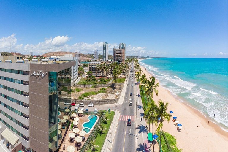 Ritz Suítes Maceió, Flat Beira-Mar para Temporada