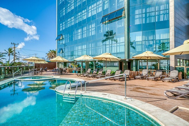 Ritz Suítes Maceió, Flat Beira-Mar para Temporada