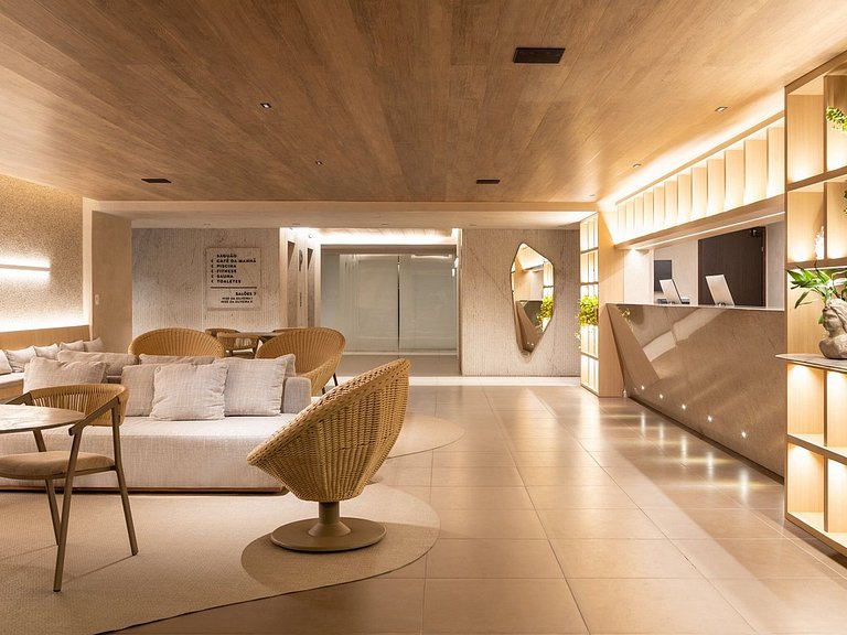 Ritz Suítes Maceió, Flat Beira-Mar para Temporada